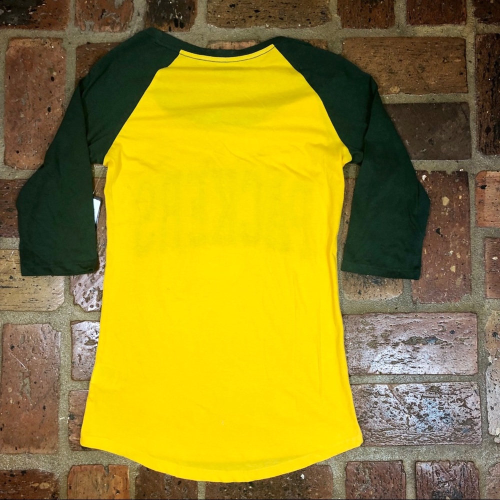 NWT! GREEN BAY TEE with 3/4 LENGTH SLEEVES - Picture 4 of 7